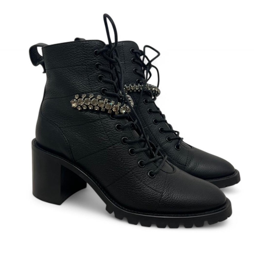 JIMMY CHOO CRUZ BIKER BOOTS